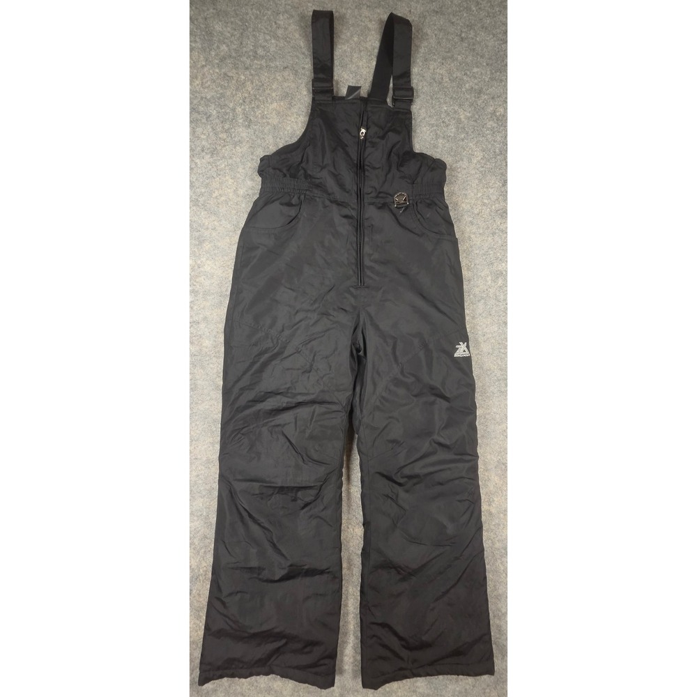 ZeroXposur Kids Black Insulated Snow Bibs Size 16 Winter Ski Pants